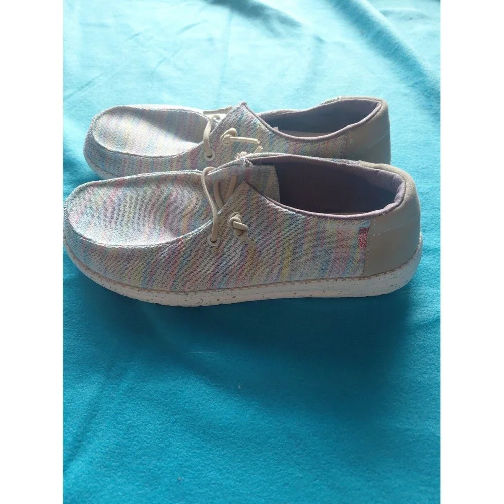 Shein Boat Shoes Similar To Foxy Auroua Hey Dudes Size Eu 38 Us 8-8.5
